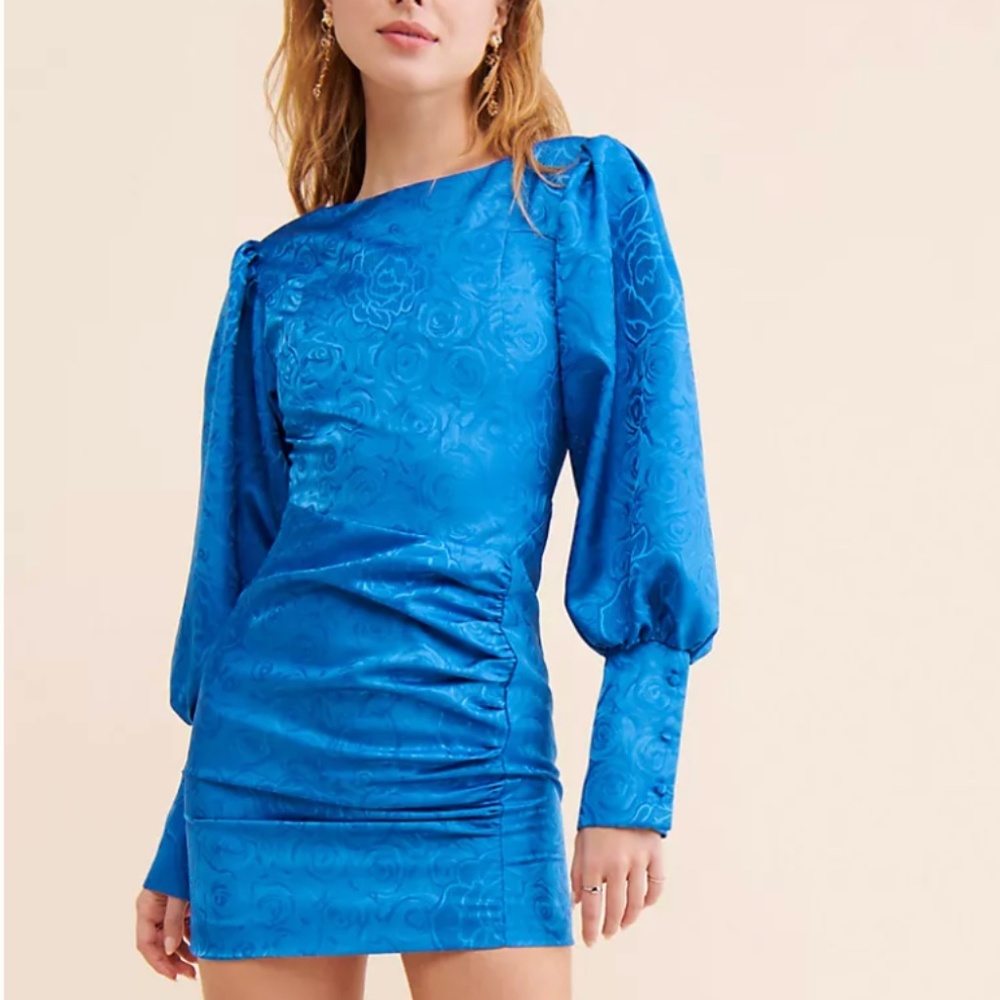 Ghospell Satin Marlow Mini Dress